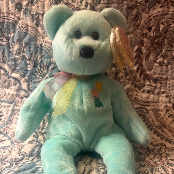 Beanie Baby- Ariel The Bear - Picture 1 of 4